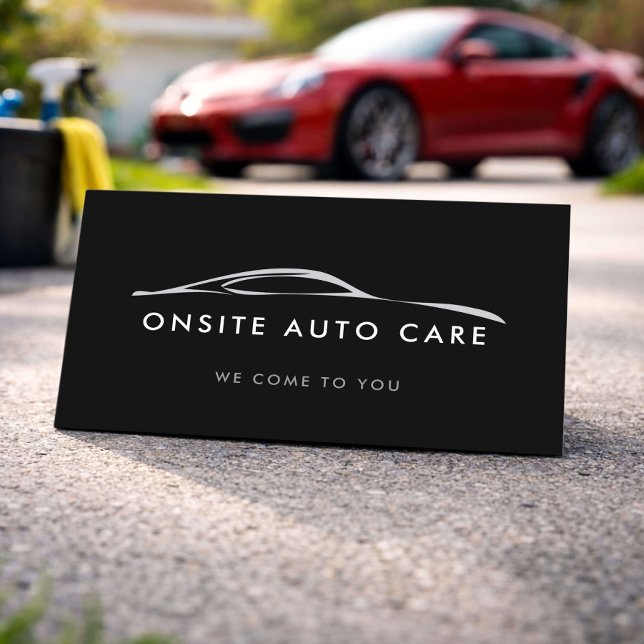 Mobile Car Care Service Business Card (Creator Uploaded)