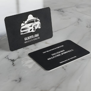 🧽 Mobile Car Detailing Premium Business Card