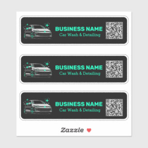 Mobile Car Wash & Detailing Custom QR