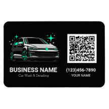 Mobile Car Wash & Detailing Custom QR code