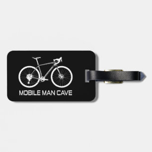 Mobile Man Cave Bike Luggage Tag