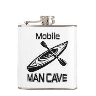 Mobile Man Cave Kayak Hip Flask