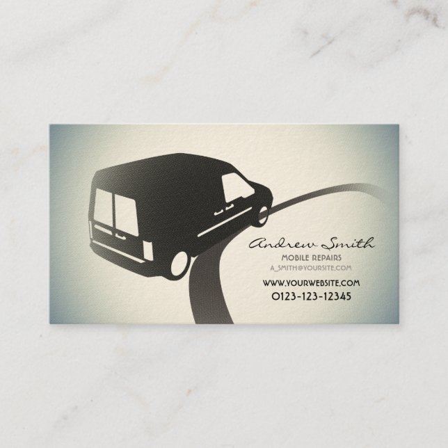 Mobile Mechanic / HandyMan Business Card (Front)