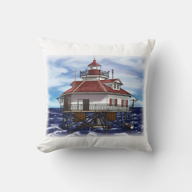 mobile middle bay lighthouse cushion (Front)