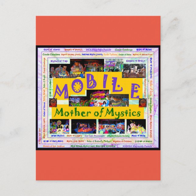 Mobile: Mother of Mystics 2 Postcard (Front)