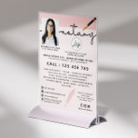 Mobile Notary Loan Signing Agent Photo Business Flyer<br><div class="desc">Modern photo Notary business flyer features single photo,  typography script ''notary'',  logo,  your name and details. Personalise further with your contact details,  social media and services.</div>