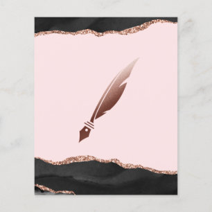 Mobile Notary & Loan Signing Agent Pink Agate Flye Flyer