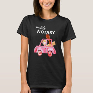 Mobile Notary Notary Public Notary Signing Agent T-Shirt