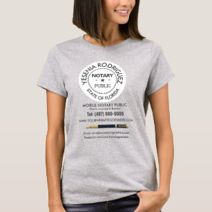 Mobile Notary Public Loan Signing Agent T-Shirt