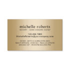 Mobile Notary Signing Agent Modern Purple & Gold