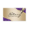 Mobile Notary Signing Agent Modern Purple & Gold