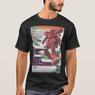 Mobile Suit Gundam Char Japanese Edo Giclee T-Shirt