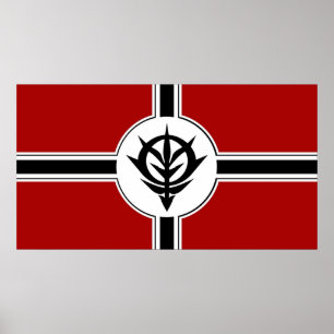 Mobile Suit Gundam Principality of Zeon Poster