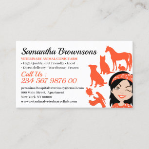 Mobile Vet Business Card