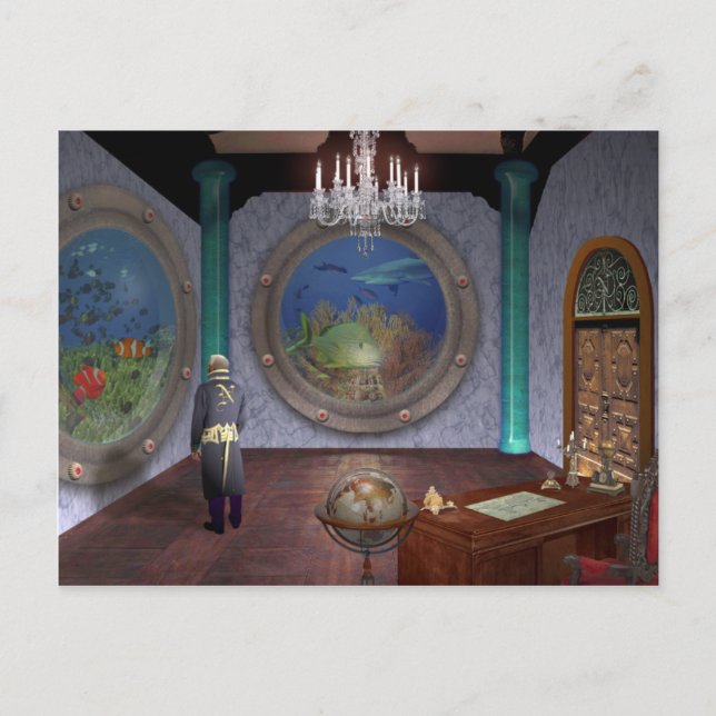 Mobilis in Mobili Postcard (Front)