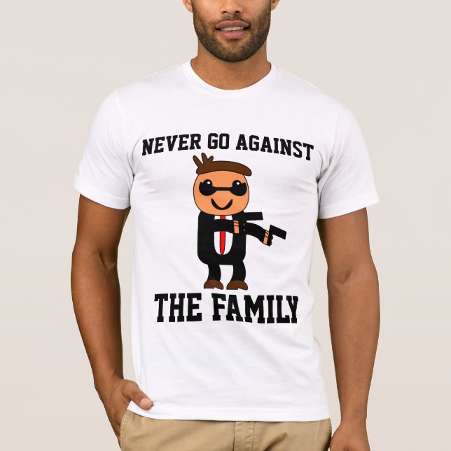 MOBSTER GANGSTER MAFIA Funny T-Shirts (Front)