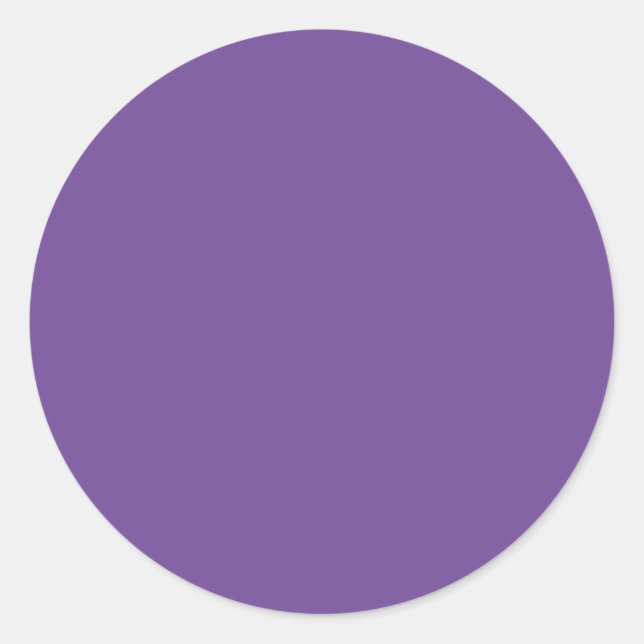 Mobster,Opera Mauve,Soft Purple, Classic Round Sticker (Front)