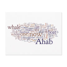 Moby Dick last chapters graduation postcard