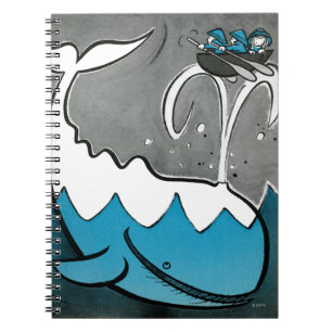 Moby Dick Spiral Notebook