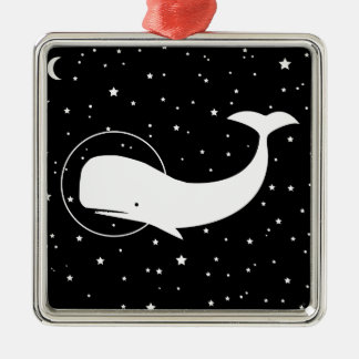 MOBY IN SPACE METAL TREE DECORATION
