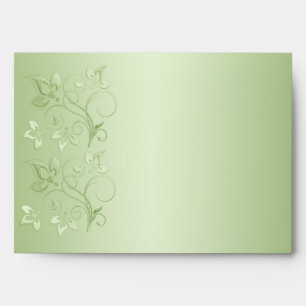 Mocha and Mint Envelope for 5"x7" Sizes