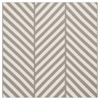 Mocha Brown Herringbone Large Scale Fabric