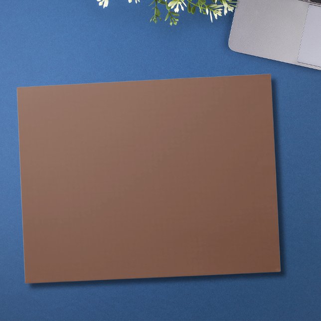 Mocha Brown Solid Colour | Classic | Elegant Notepad (Creator Uploaded)