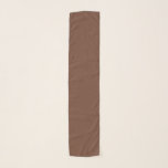Mocha Brown Solid Colour | Classic | Elegant Scarf<br><div class="desc">Mocha Brown Solid Colour | Brown Shades | Classic | Elegant | Trendy | Stylish | Professional Design</div>
