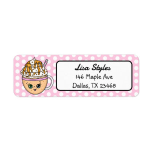 Mocha, Coffee Lovers Kawaii Cartoon  