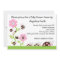 Mocha Ladybug Girl Baby Shower Invitation