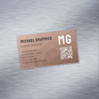 Mocha Mousse Brown geometric mesh pattern QR code