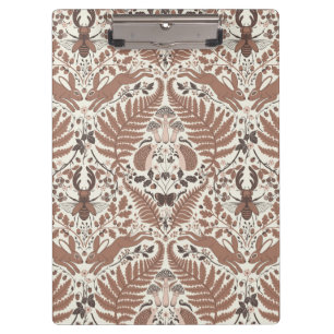 Mocha mousse forest/Woodland animals and plants Clipboard