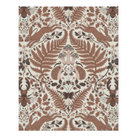 Mocha mousse forest/Woodland animals and plants