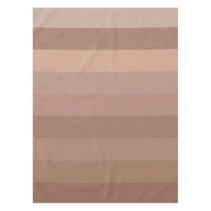 Mocha Mousse Stripes Tablecloth