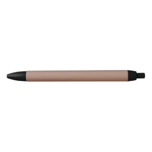 Mocha Mousse Trendy Elegant Solid Colour  Black Ink Pen