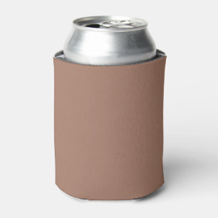 Mocha Mousse Trendy Elegant Solid Colour  Can Cooler