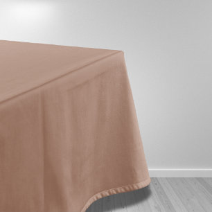 Mocha Mousse Trendy Elegant Solid Colour  Tablecloth