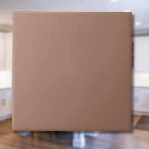 Mocha Mousse Trendy Elegant Solid Colour Tile