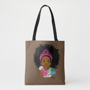 Mocha Princess All Over Print Bag