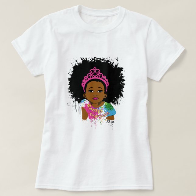 Mocha Princess Children Shirt (Design Front)