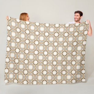 Mocha Swirl Comfort Fleece Blanket