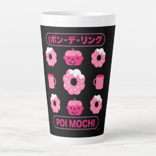 Mochi Donuts Poi Mochi And Coffee  Latte Mug