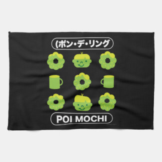Mochi Donuts Poi Mochi And Coffee Tea Towel