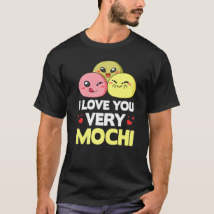 Mochi Ice Cream Donut Rice Cake Balls T-Shirt