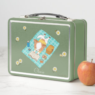 Mochi on a Picnic Customisable Design Lunch Box