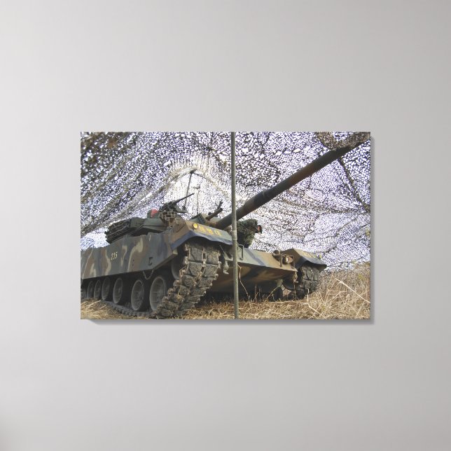 Mock aggressors from Republic of Korea 2 Canvas Print (Front)