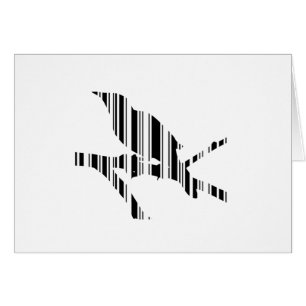 MOCKINGBIRD BAR CODE Bird Barcode Pattern Design