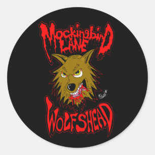 Mockingbird Lane "Wolfshead" Sticker