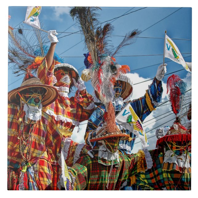 Mocko Jumbies USVI Tile (Front)