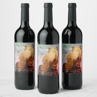 Mockup Ranch Rustic Horse Custom Wine Labels
